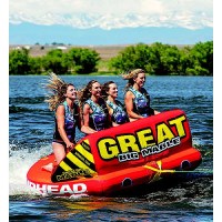 Airhead Aht2218Gm Great Big Mable Towable Tube, 1-4 Riders - Aht2218Gm - 253-Aht2218Gmf1