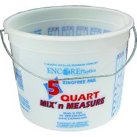 Plastic Pail 5 Qt. W/Ring - 1000853 - 320-1000853F1