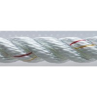3 Strand Nylon Dockline, 1/2 X 15 White - 60501600015 - 325-60501600015F1