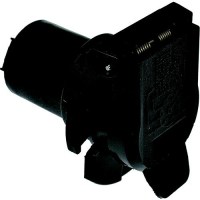 Pollak 7Wb-109V 7-Way Blade Oem Twist & Mount Vehicle End Socket - 7Wb-109V - 329-7Wb109Vf1