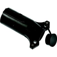 Pollak 7Wb-119V 7- Way Blade Vehicle To 6-Pole Round Trailer Adapter W/ Brake Center Pin - 7Wb-119V - 329-7Wb119Vf1