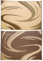 Ming'S Mark Reversible Mat, Swish, Brown/Tan, 8' X 11' - Sd8117 - 672-Sd8117F1