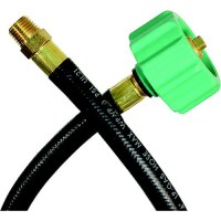 Jr Products 0730855 Rv Rubber Pigtail Hose With 1/4
