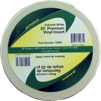 Jr Products Vinyl Insert - Premium, 25' Colonial White - 10035 - 342-10035F1