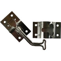 Jr Products 45° T-Style Door Holder, Stainless Steel - 11765 - 342-11765F1