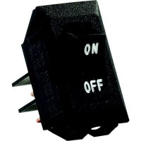 Jr Products Labeled 12V On/Off Switch, Black - 12595 - 342-12595F1