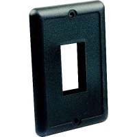 Ip66 Single Switch Plate Black Bell Rv Rvx - 14045 - 342-14045F1