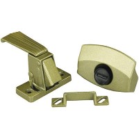 Jr Products 20515 Gold Finish Privacy Latch For Rv Interior Doors - 20515 - 342-20515F1
