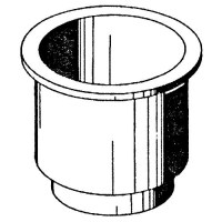 Beckson Gh43 Recessed Rigid Super Size Drink Holder - Gh43N1 - 35-Gh43N1F1