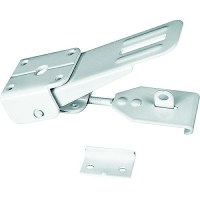 Rv Designer Camper Door Latch - Locking, White - E316 - 350-E316F1