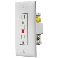 Rv Designer Ac Gfci Rv Outlet With Cover Plate - S801 - 350-S801F1