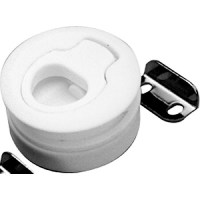 Nylon Slam Latch - White - 228120-1 - 354-2281201F1