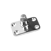 Side Mount Deck Hinge, 4-Hole Stainless. Each - 270255-1 - 354-2702551F1