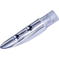 Sea-Dog 2891651 16-1/2 Rail End, Male, Stainless, 7/8