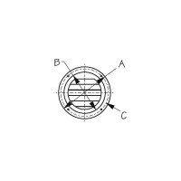 Sea-Dog 331424 Round Louvered Vent, 4