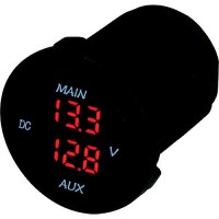 Seadog Dual Round Voltmeter - 421616-1 - 354-4216161F1