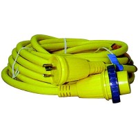 Hubbell 30A 125V Vinyl Jacketed Pre Wired Shore Power Cable Set - Hbl61Cm08 - 36-Hbl61Cm08F1