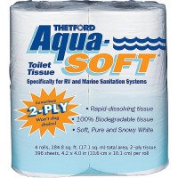 Thetford 03300 Aqua Soft 2-Ply Toilet Tissue-Toilet Paper - 3300 - 363-03300F1