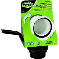 Thetford 17879 Titan™ Pemium Rv Revolve™ Sewer Adapter W/Handle - 17879 - 363-17879F1
