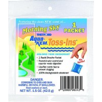 Thetford 96079 Aqua-Kem Morning Sky Toss-In, 12 - 1.5 Oz. Packs, 2/Case - 96079 - 363-96079 Superseded By: 363-96631F1