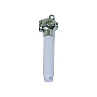 Scandvik 10283 Straight Brass And Abs Push-Buttom Sprayer Handle Only, White - 10283 - 390-10283F1