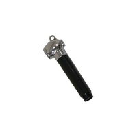 Scandvik 10297 Straight Brass And Abs Push-Buttom Sprayer Handle Only, Black - 10297 - 390-10297F1