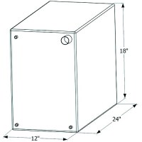 Icon Fresh Water Replacement Tank, 20 Gal. - 12718 - 398-12718F1