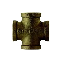Brass Fittings 44391 Bronze Cross, 1/4