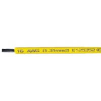 Cobra Wire A1016T04100Ft Primary Tinned Copper Wire, 16 Awg, 100', Yellow - A1016T04100Ft - 446-A1016T04100Ftf1