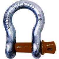 Hot Galvanized Bow Shackle, 1-1/4