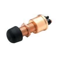 Seachoice 2 Position Push Button Switch With Brass Body, Off/Mom. On - 11771 - 50-11771F1
