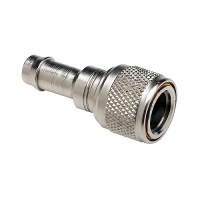 Seachoice Deluxe Fuel Connector For Chrysler/Force, Chrome Plated Brass - Female Hose Fitting 3/8