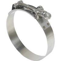 Seachoice 23453 Heavy-Duty 300 Ss T-Bolt Clamp, 3/4