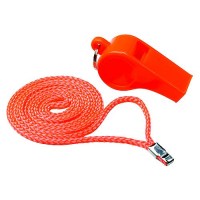 Seachoice 46011 Whistle-Orange Plastic - Single - 46011 - 50-46011F1