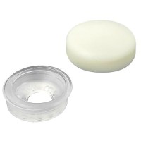Seachoice Screw Caps, Cream, Fits #10 & #12 - Rp-Mp9706Sc - 50-59906F1