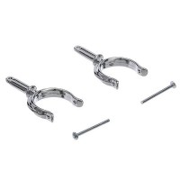 Seachoice 70501 Chrome Plated Zinc Rowlock Horns Only (Sold As Pair) - 50-70501 - 50-70501F1