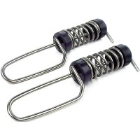 Seachoice 78361 Stainless Steel Antenna Flag Clips (2 Per Pack) - 78361 - 50-78361F1