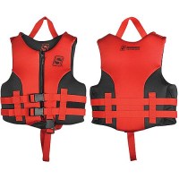 Seachoice 85101 Evoprene Multi-Sport Vest, Red/Black, Child - 50 - 50-85101F1