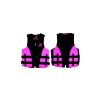 Seachoice 85113 Evoprene Multi-Sport Vest, Pink/Black, Youth - 85113 - 50-85113F1