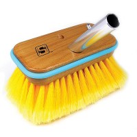 Seachoice 90551 Deck Brush With Bumper - Wood 6