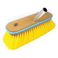 Seachoice 90564 Deck Brush With Bumper - Wood 10