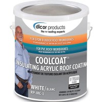 Dicor Cool Coat™ Insulating Roof Coating, White, Gal. - Rp-Irc-1 - 533-Rpirc1F1
