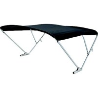 Taylor 2020000297 Sureshade Power Bimini, Black W/Clear Anodized Frame -  - 32-2020000297 Superseded By: 239-2024050714F1