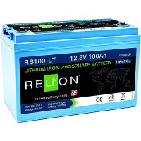 Relion Rb100Lt Lifepo4 Lithium Iron Phosphate 12V Battery, Group 31 - Rb100-Lt - 569-Rb100Ltf1