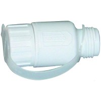 Jabsco 44411-0045 White Straight Port In-Line 45 Psi Water Pressure Regulator - 44411-0045 - 6-444110045F1
