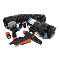 Jabsco P601J219N4A Hotshot™ Series Washdown Pump Kit W/Hose, 12V, 6Gpm - P601J-219N-4A - 6-P601J219N4Af1