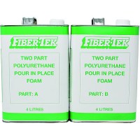 Fibertek Pf8 Rigid Polyurethane Pour In Place Foam, 8L, 2/Case - 70312 - 624-Pf8F1