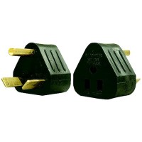 Ap Products Power & Lighting Triangular Park Adapter, 15A Female To 30A Male - 16-00551 - 636-1600551F1