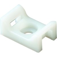 Ancor Cable Tie Screw Mounts, Natural, 100/Pk - 199232 - 639-199232F1