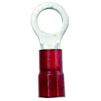 Ancor 210202 Marine Grade™ Nylon Insulated Ring Terminals, #8 Fastener, 22-18 Wire, Red, 25/Pk - 210202 - 639-210202F1